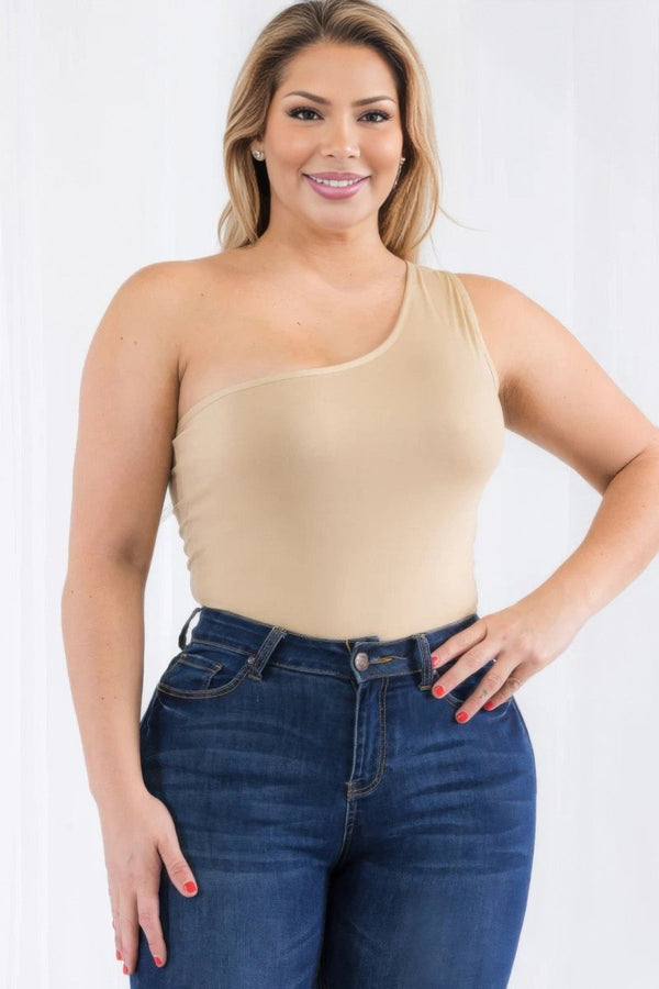 Archer One Shoulder Bodysuit - KIOKO
