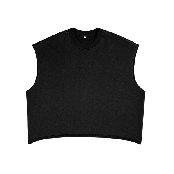 No Shortcuts French Terry Boxy Tank - KIOKO