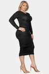 Bawdy For Days Midi Dress - KIOKO