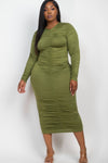 Bawdy For Days Midi Dress - KIOKO