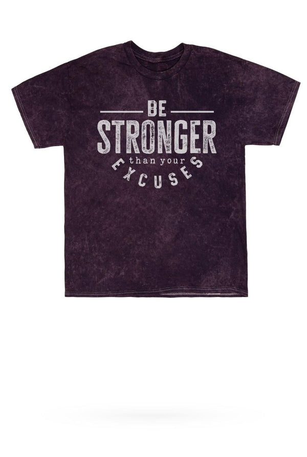 Be Stronger Mineral Wash Gym Tee - KIOKO