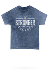 Be Stronger Mineral Wash Gym Tee - KIOKO