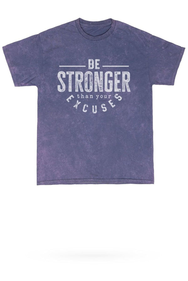 Be Stronger Mineral Wash Gym Tee - KIOKO