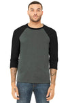 BELLA+CANVAS ® Unisex 3/4 - Sleeve Baseball Tee. BC3200 - KIOKO