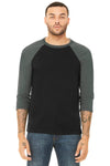 BELLA+CANVAS ® Unisex 3/4 - Sleeve Baseball Tee. BC3200 - KIOKO