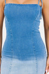 Belleville Denim Mini Dress - KIOKO