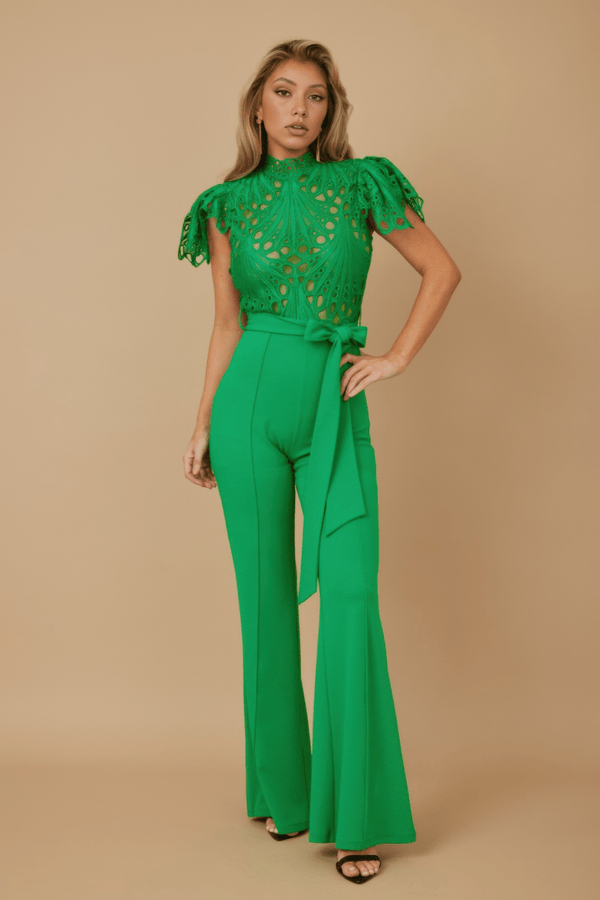 Bespoke Mood Crochet Jumpsuit - KIOKO