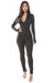 Black Feline Jumpsuit - KIOKO