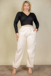 Body Code Drawstring Waist Sweatpants - KIOKO