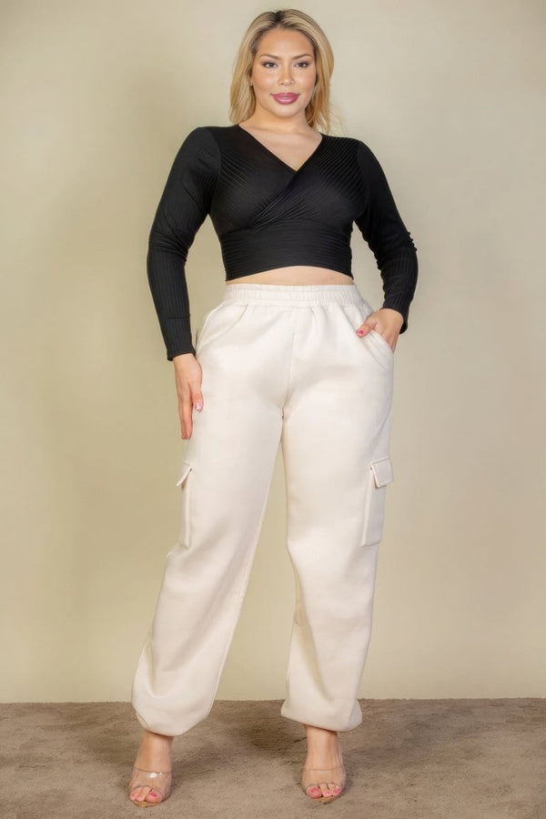 Body Code Drawstring Waist Sweatpants - KIOKO