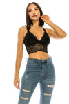 Boldly Yours Lace Crop Top - KIOKO