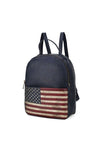 Briella FLAG Vegan Leather Backpack - KIOKO