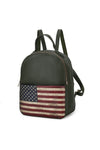 Briella FLAG Vegan Leather Backpack - KIOKO