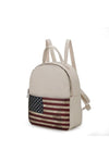 Briella FLAG Vegan Leather Backpack - KIOKO