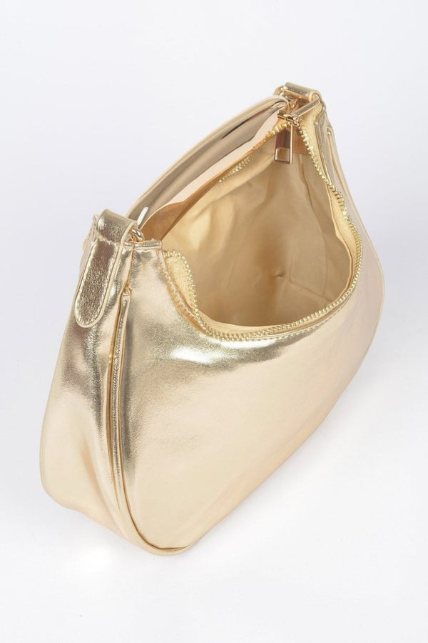 Burnish Flame Faux Leather Clutch - KIOKO