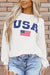 Cadence USA Flag Top - KIOKO