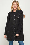 California Classic Long Denim Jacket - KIOKO