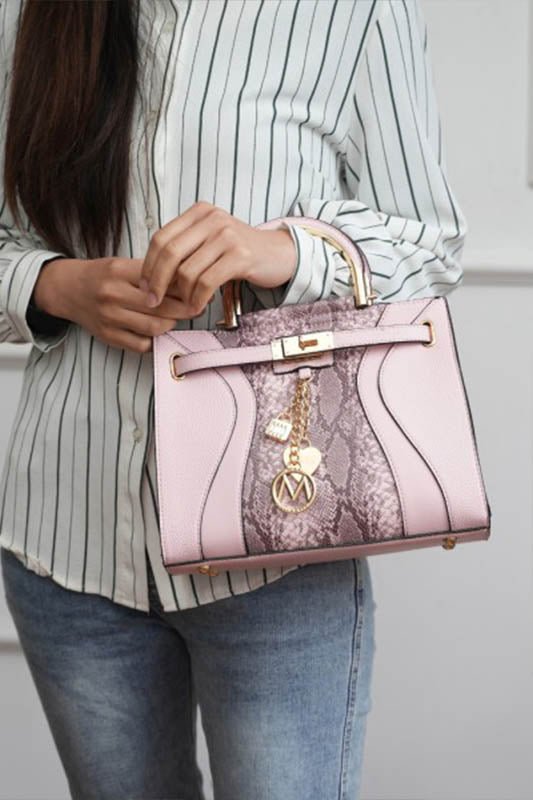 Cassia Vegan Leather Satchel Bag - KIOKO