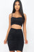 Chill Ruched Skirt Set - KIOKO