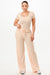 Chylla Ribbed Pants Set - KIOKO