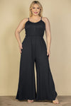 Citrus Pop Wide Leg Jumpsuit - KIOKO