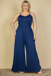 Citrus Pop Wide Leg Jumpsuit - KIOKO