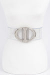 ClaspN Rhinestone Buckle Belt - KIOKO