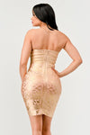 Cleopatra Gilded Glamour Dress - KIOKO