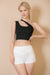 Cold Shoulder Crop Top - KIOKO