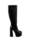 Coraline High Block Heeled Calf Boots - KIOKO