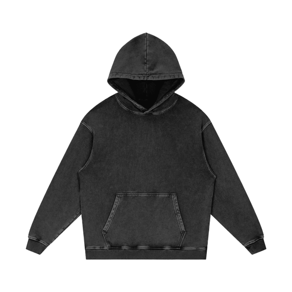 Block Season Snow Washed Hoodie - KIOKO