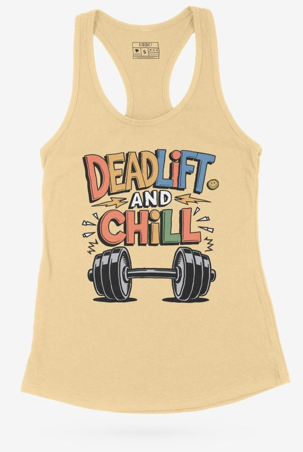 Deadlift & Chill Racerback Tank - KIOKO
