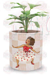 Delta Sigma Theta Checkered Planter - KIOKO