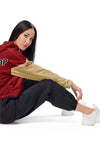 Delta Sigma Theta Cropped Windbreaker - KIOKO