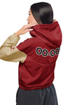 Delta Sigma Theta Cropped Windbreaker - KIOKO