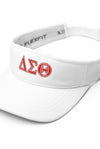 Delta Sigma Theta Letters Flexfit Visor - KIOKO