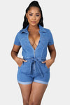 Denim Daze Romper - KIOKO