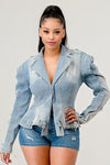 Designer Moves Only Denim Jacket - KIOKO