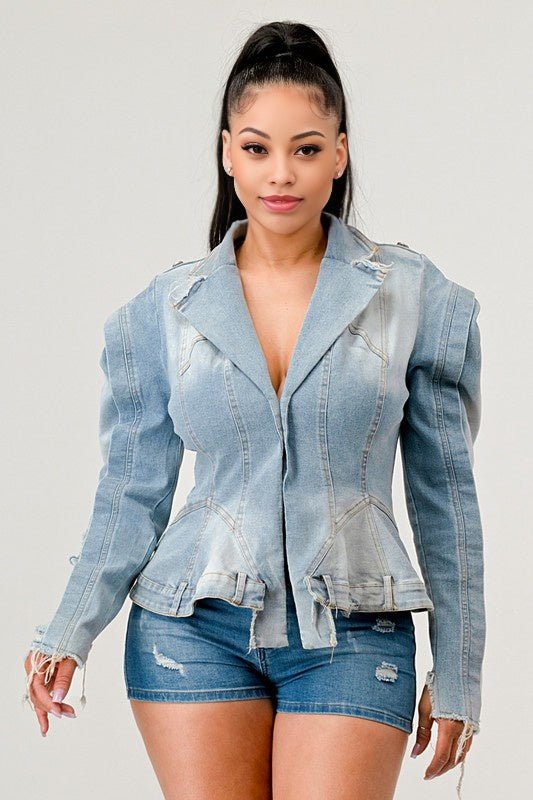 Designer Moves Only Denim Jacket - KIOKO
