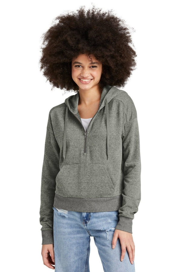 District ® Women's Perfect Tri ® Fleece 1/2 - Zip Pullover DT1311 - KIOKO