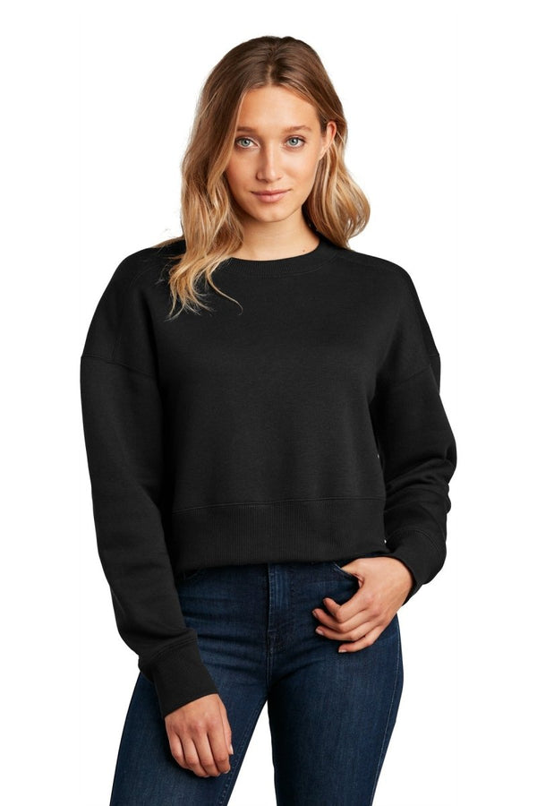 District ® Women's Perfect Weight ® Fleece Cropped Crew DT1105 - KIOKO