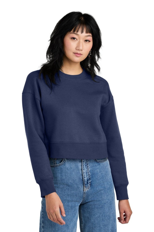 District ® Women's Perfect Weight ® Fleece Cropped Crew DT1105 - KIOKO
