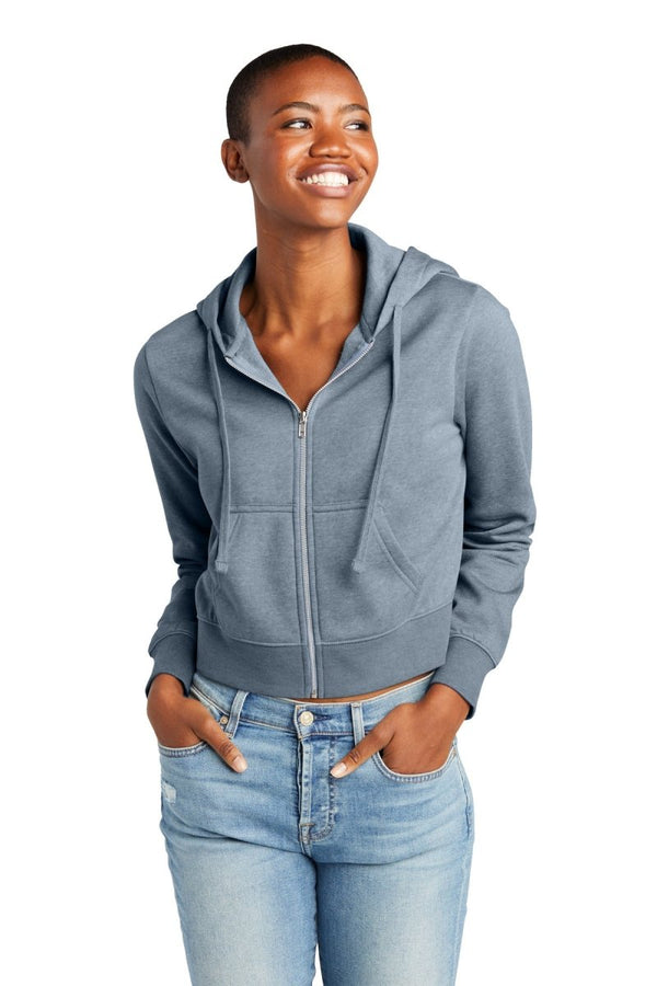District ® Women's V.I.T. ™ Fleece Full - Zip Hoodie DT6103 - KIOKO