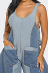 Double Up Denim Harlem Jumpsuit - KIOKO