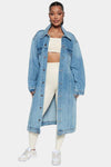 Down In The Trench Denim Jacket - KIOKO