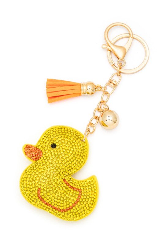 Duck Rhinestone Keychain - KIOKO