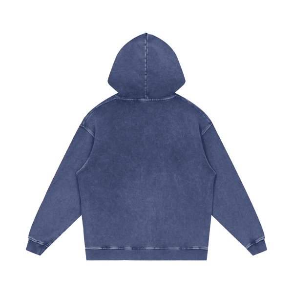 Block Season Snow Washed Hoodie - KIOKO
