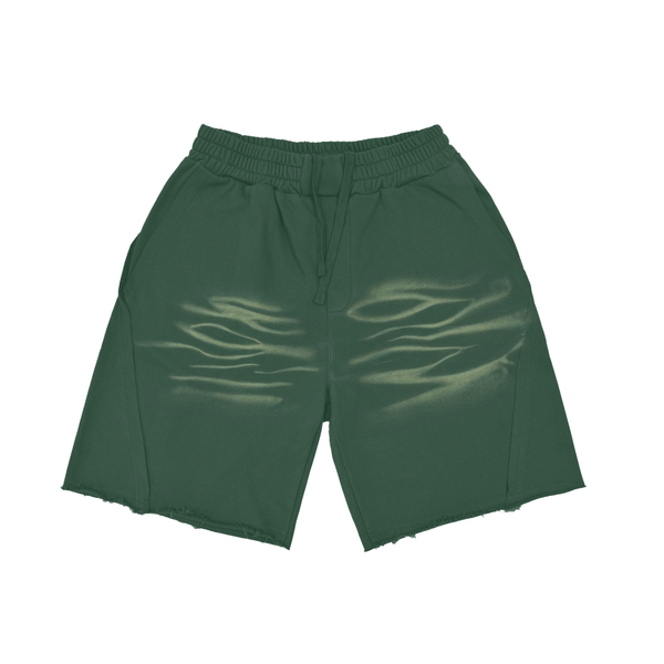 Tiger Stripes Vintage Washed Jogger Shorts
