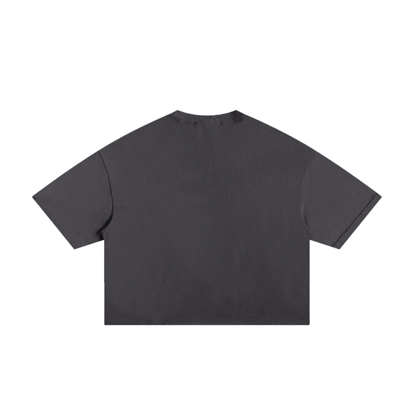 Cut Different Frayed Boxy Tee
