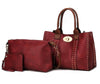Elissa 3pc Satchel Handbag Set - KIOKO
